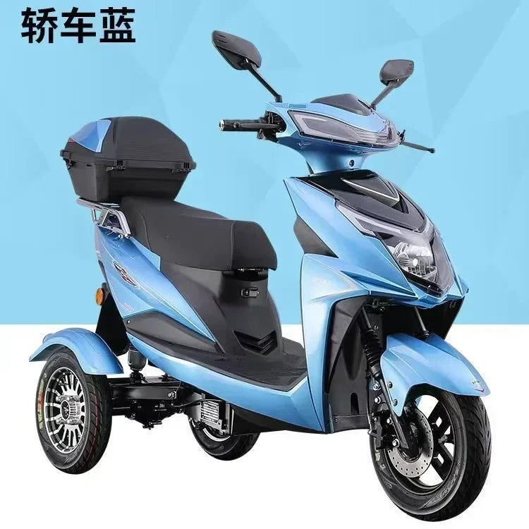 New electric tricycle 72V scooter three-wheeled battery car elderly scooter