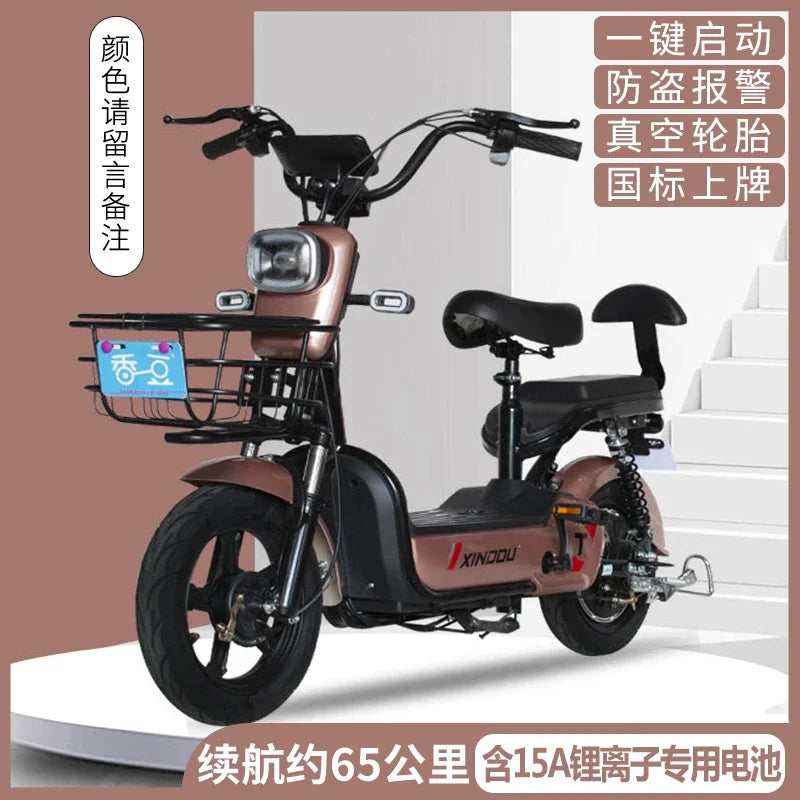 LYN new national standard electric vehicle adult two-wheeled 48V battery long-range scooter
