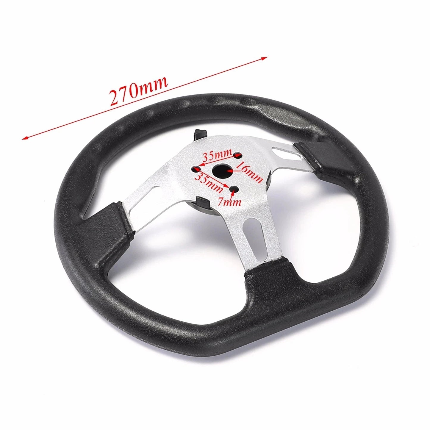 270mm 150-300CC Go Kart Steering Wheel Racing Off road Sport Cart Part NEW