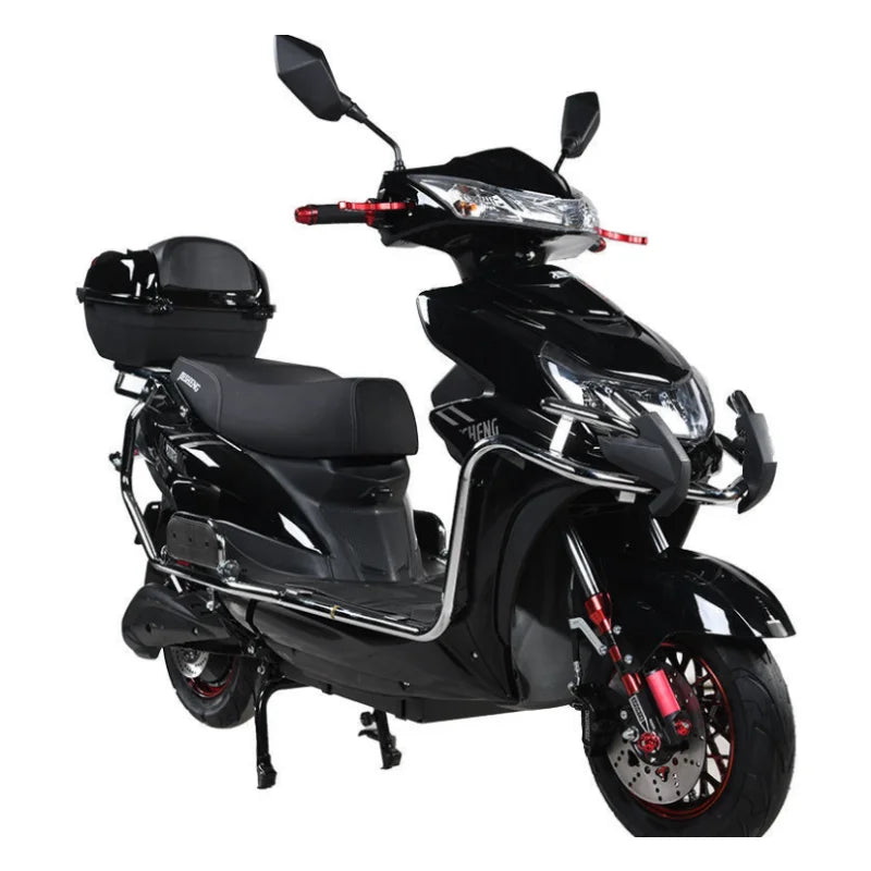 1500W 72V Electric Moped Motorcycle 120KM Range Sport E-Bike For Adults 2 Wheel Electric Scooter With Disc Brakes