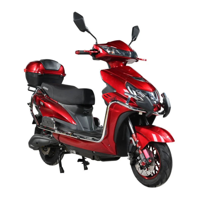 1500W 72V Electric Moped Motorcycle 120KM Range Sport E-Bike For Adults 2 Wheel Electric Scooter With Disc Brakes