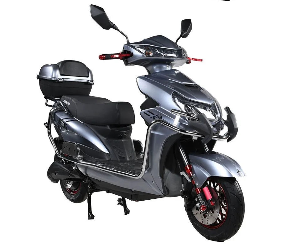 1500W 72V Electric Moped Motorcycle 120KM Range Sport E-Bike For Adults 2 Wheel Electric Scooter With Disc Brakes