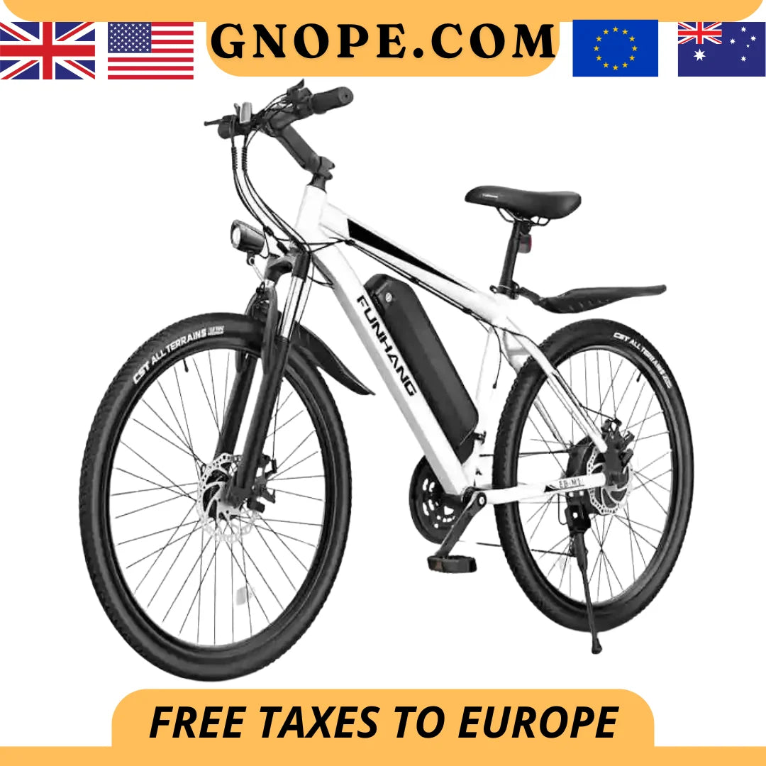 Electric Bike for Adults, 26'' 750W Peak Ebike, Up to 50 Miles 21.7MPH Electric Mountain Bike with 48V 374.4WH Removable Battery