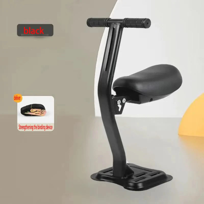 Electric Car Child Seat Foldable Electric Scooter Pedal Motorcycle Front Child Safety Seat Front Seat