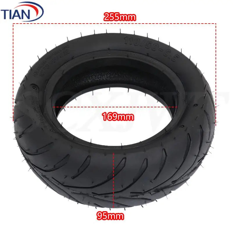 90/65-6.5 Inner Tube 110/50-6.5 Inner Tire Camera Butyl Rubber Parts for 49cc Mini Rocket Bike Pocket Bike Electric Scooter