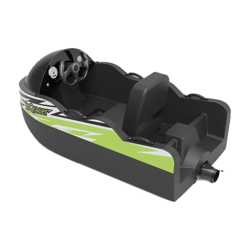 Max Load 200Kg Mini Go Kart Boat for Adults Unisex High Speed Electric-Boat 15KW Power Kart Boat for One Person Water Activities