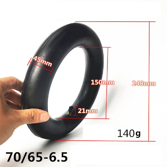 10inch 70/65-6.5 10x2.70-6.5 Thicken Inner Tube For Electric Scooter Balance Car Scooter Electric Bike Parts Accessories Cycling