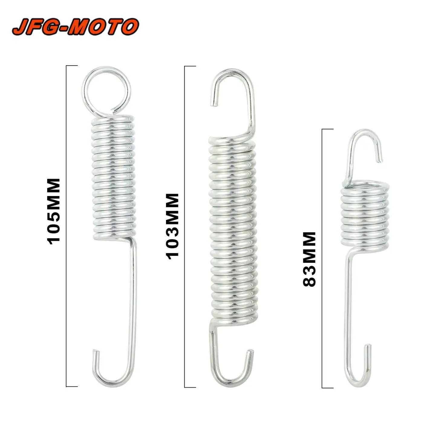 Motorcycle Accessories Universal Foot Peg Pedal Spring Springs Set For KTM YAMAHA SUZUKI HONDA Electric Dirt Bike Off-road Parts
