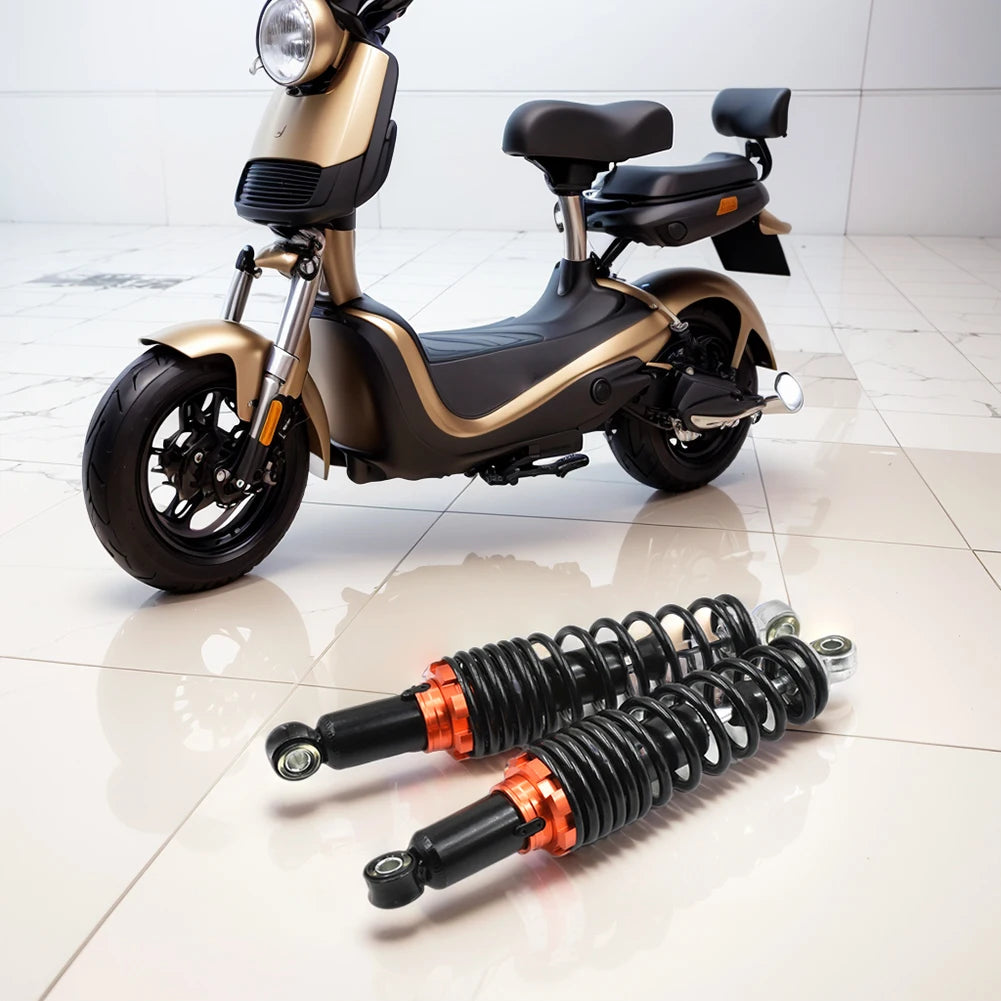 2Pcs E-Bike Spring Shock Absorber 25/27/29/31cm Bicycle Rear Shocks Rear Suspension Shock for MTB Mountain Bike Electric Scooter