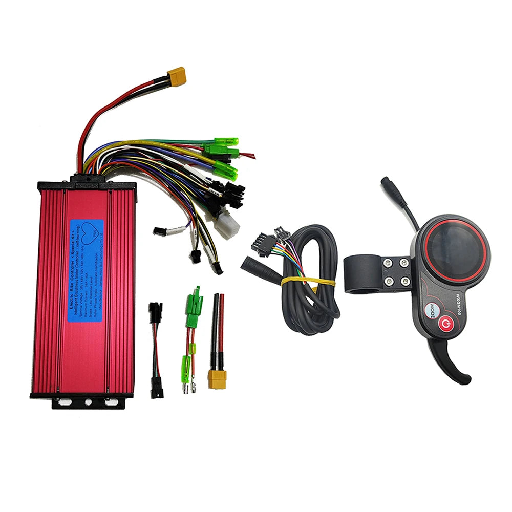 Electric Bicycle Scooter 36V 48V 60V 1000W 1500W 2000W Brushless Controller BLDC Motor Controller LCD Display Kit