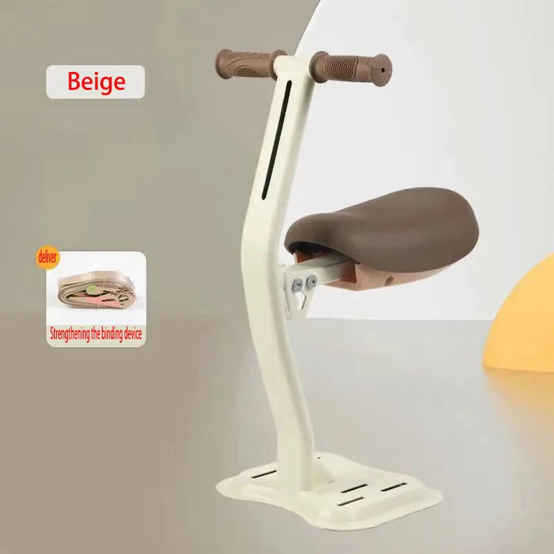 Electric Car Child Seat Foldable Electric Scooter Pedal Motorcycle Front Child Safety Seat Front Seat