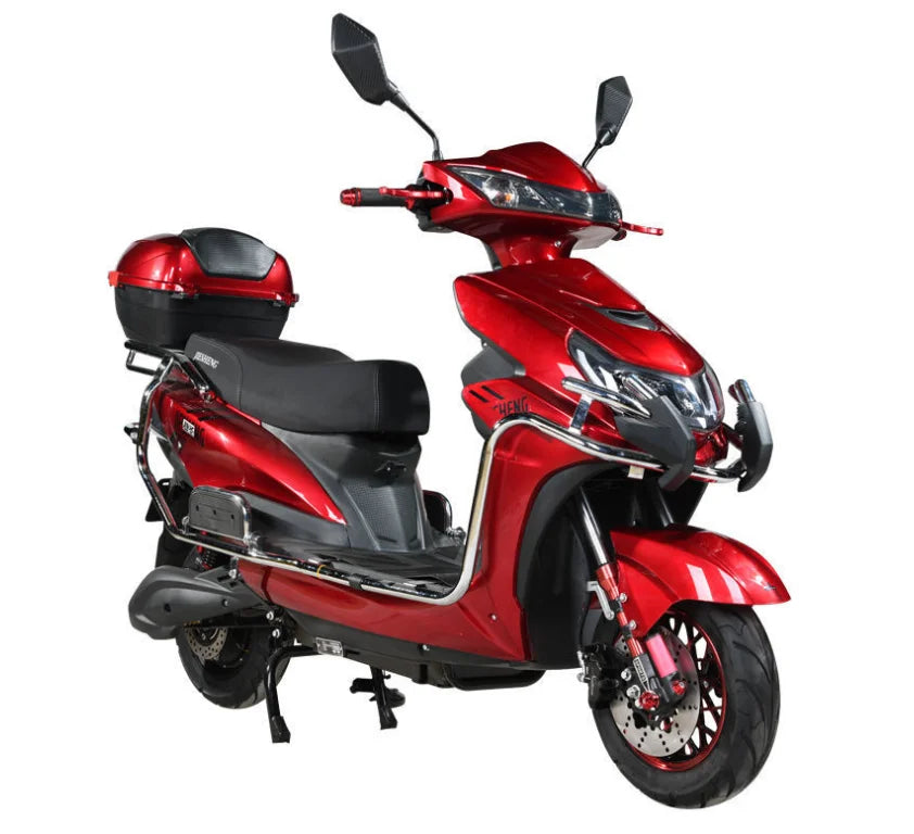 1500W 72V Electric Moped Motorcycle 120KM Range Sport E-Bike For Adults 2 Wheel Electric Scooter With Disc Brakes