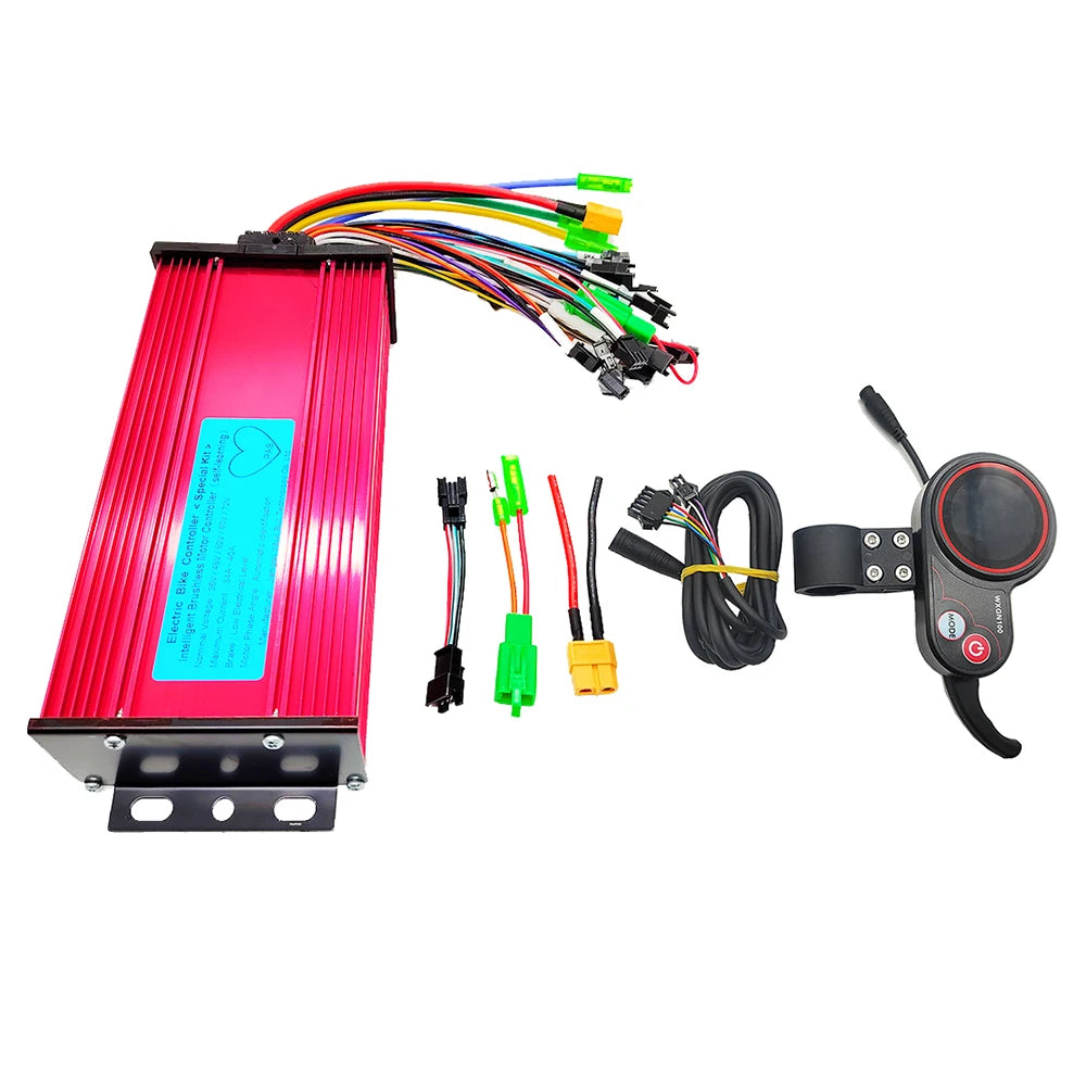 Electric Bicycle Scooter 36V 48V 60V 1000W 1500W 2000W Brushless Controller BLDC Motor Controller LCD Display Kit