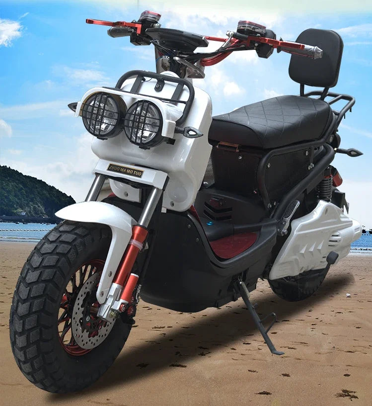 Luyuan The Latest New Energy Battery Big Power 1000W 2000W Electric Scooter High Speed Off Road Racing Motorcycle E-bike For Adu