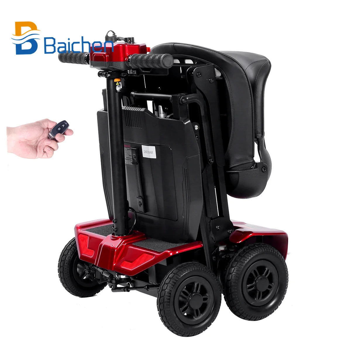 Luyuan BC-MS211FAF Auto Folding Mobility Scooter Electric Motor Motorcycle Dirt Bike For Adult Made