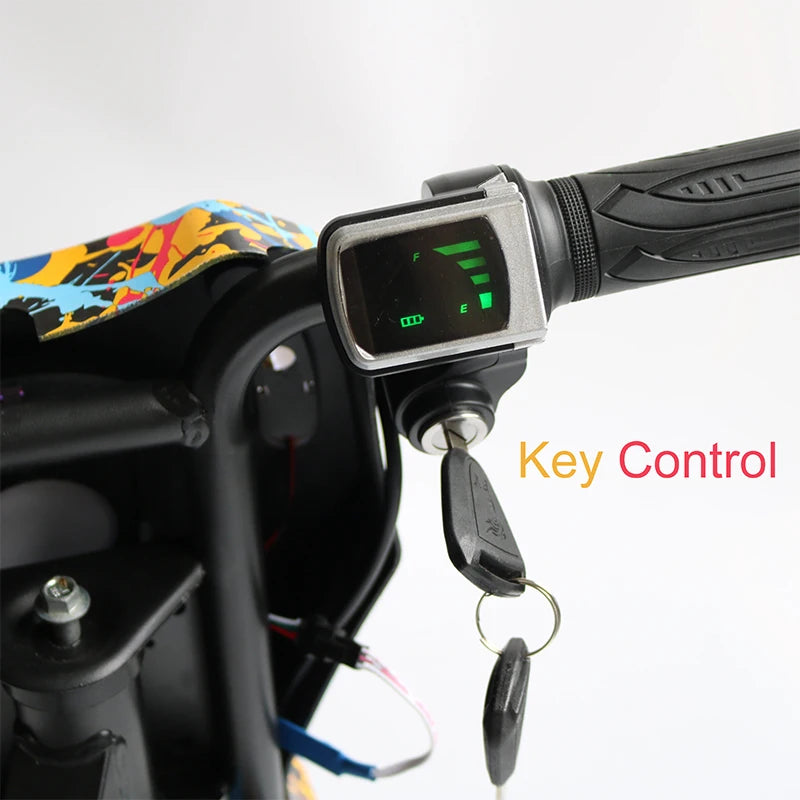 Mid-sized Factory Supplier Wholesale Cool Mini 3 Wheel Electric Drift Scooter with Light Emitting Diode