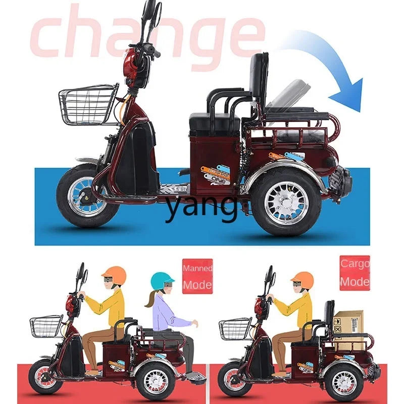 L'm'm electric tricycle new small pickup scooter battery car