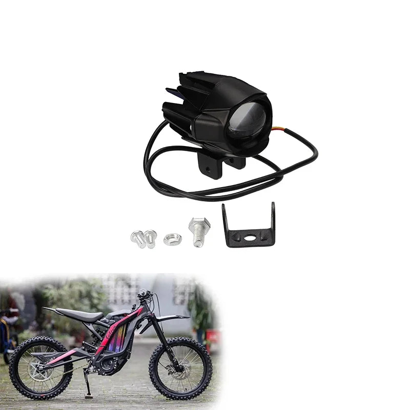 Motorcycle Headlamp 12V Car Headlight Fog Light Spotlight Driving Lights for Electric Offroad Additional LED Lamp Dirt Pit Bike