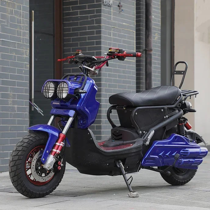Luyuan The Latest New Energy Battery Big Power 1000W 2000W Electric Scooter High Speed Off Road Racing Motorcycle E-bike For Adu