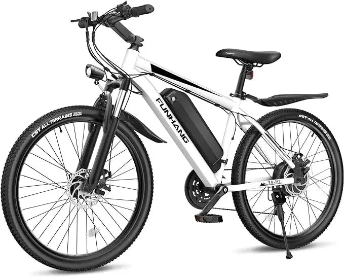Electric Bike for Adults, 26'' 750W Peak Ebike, Up to 50 Miles 21.7MPH Electric Mountain Bike with 48V 374.4WH Removable Battery
