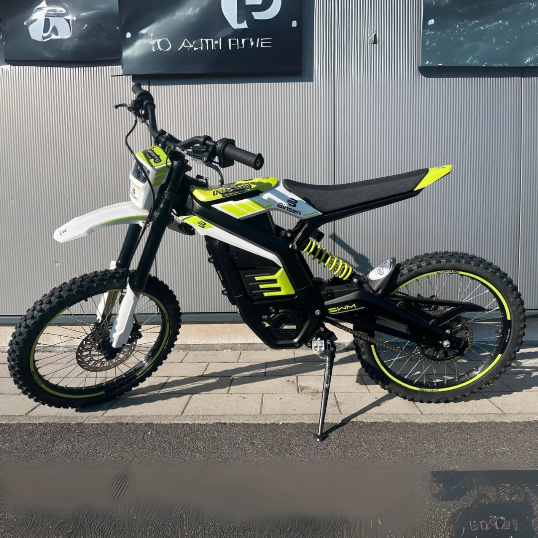 72V 6500W Best Price Aluminum Alloy 2025 Binsen Electric Road Bike 30A Road Legal 74v Cheap Dirt Bike