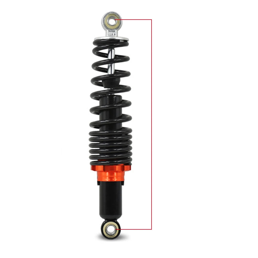 2Pcs E-Bike Spring Shock Absorber 25/27/29/31cm Bicycle Rear Shocks Rear Suspension Shock for MTB Mountain Bike Electric Scooter