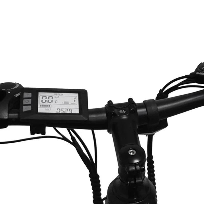 P3H Electric Bike Meter Display Panel Meter Display 24V 36V 48V 60V For Electric Scooter (5PIN)
