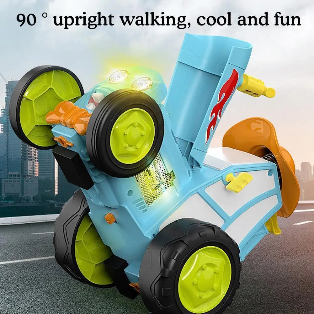 Remote Control Stunt Car Funny Rv Crazy Dancing Rocking Cool Jumping Car Kid Toys Train Electric Children Toy Car