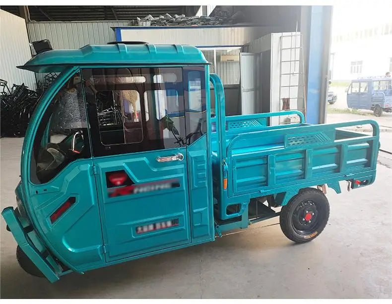 Tricycle Cargo for Disabled 3 Wheel Passenger Scooter Tuk  Adult Moto Bike Kids 1-6 Years Children Adults Electric Tricycles