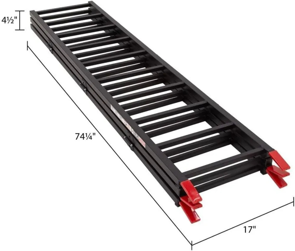 ATV Ramp Multi-Folding Steel 1,000 lb. Capacity for Trucks and Trailers