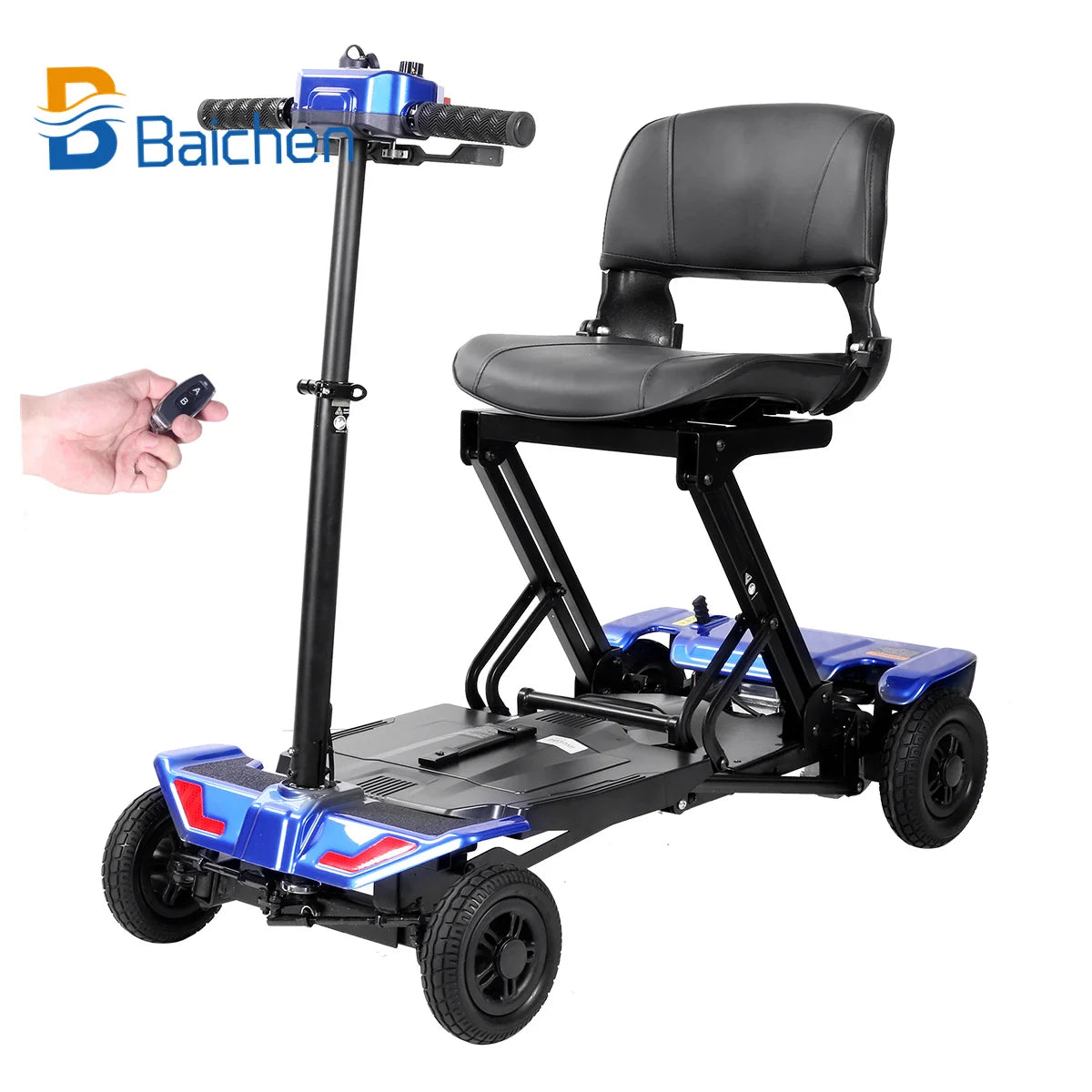 Luyuan BC-MS211FAF Auto Folding Mobility Scooter Electric Motor Motorcycle Dirt Bike For Adult Made