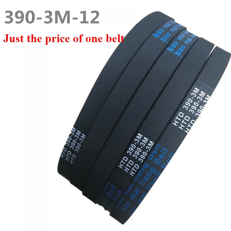 Electric Scooter 384 3M-12 390-3M 758.5 669 842 535 Transmission Belt Little Dolphin Mini Electric Vehicle Belt Synchronous Belt