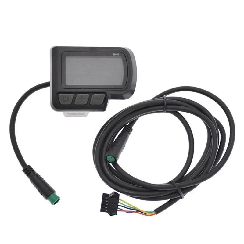 J0MB EN06 Electric LCD Display Meter Compatibility with 24V 36V 48V 5Pin Wiring for Mountain Bikes and Scooters