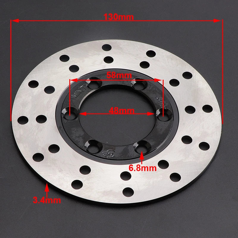 Hydraulic Disc Brake Caliper Clamp Pump For Chinese 50cc 70cc 90cc 110cc 125cc 150cc ATV Quad Go Kart UTV Buggy Replace Parts
