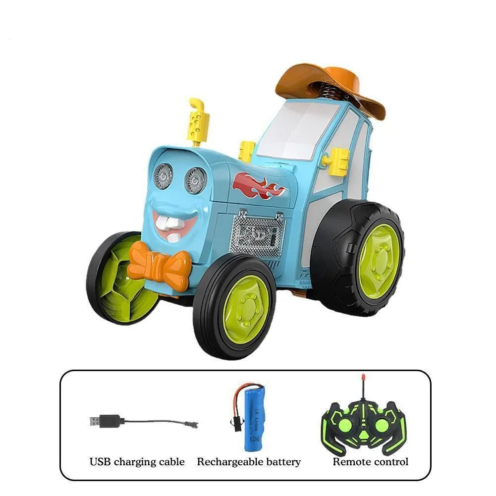 Remote Control Stunt Car Funny Rv Crazy Dancing Rocking Cool Jumping Car Kid Toys Train Electric Children Toy Car