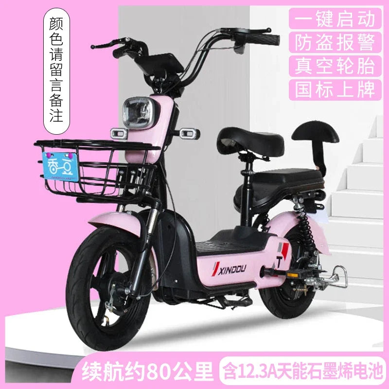 LYN new national standard electric vehicle adult two-wheeled 48V battery long-range scooter