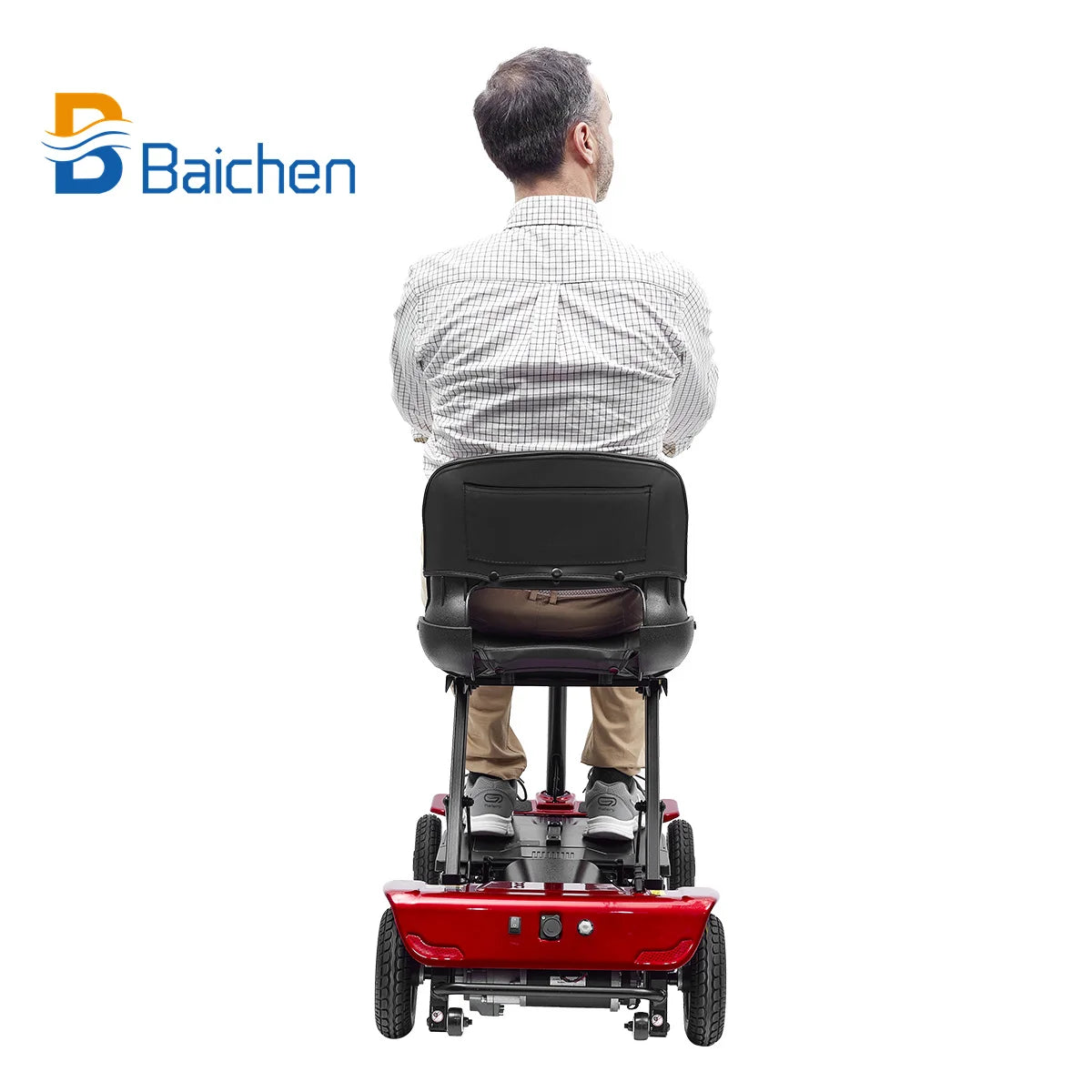 Luyuan BC-MS211FAF Auto Folding Mobility Scooter Electric Motor Motorcycle Dirt Bike For Adult Made