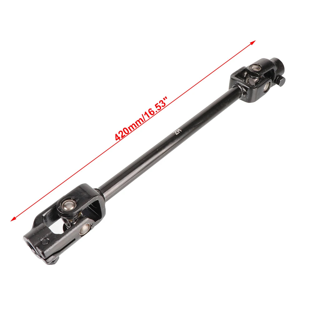 30T Steering Column U joints Shaft 300mm 320mm 420mm Power Steering Gear Rack Pinion Fit For DIY Go Kart ATV UTV Buggy Quad Bike