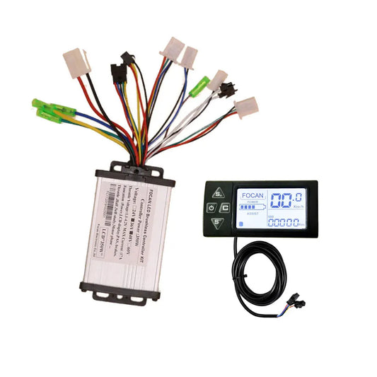 350W 36V 48V BLDC Scooter DC Motor E-bike electric Bicycle Brushless Controller S861 LCD Display