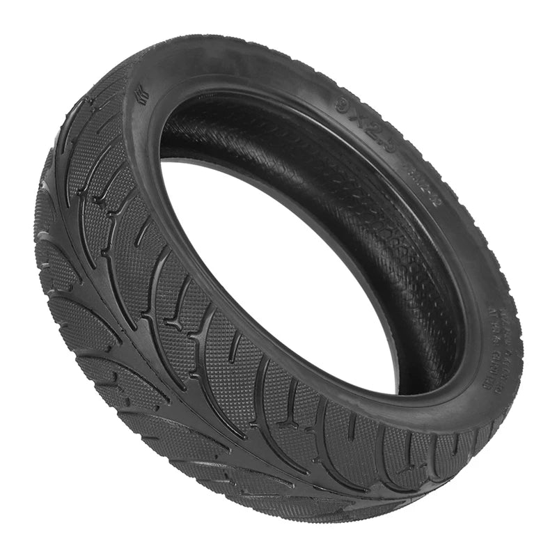 9X2.5 Tire Electric Scooter 9 Inch Thick Wear-Resistant Inflatable Tire Replacement Rubber Tire