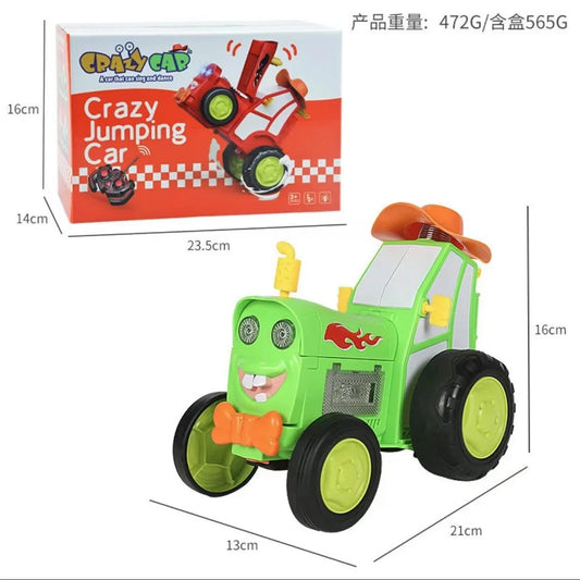 Remote Control Stunt Car Funny Rv Crazy Dancing Rocking Cool Jumping Car Kid Toys Train Electric Children Toy Car