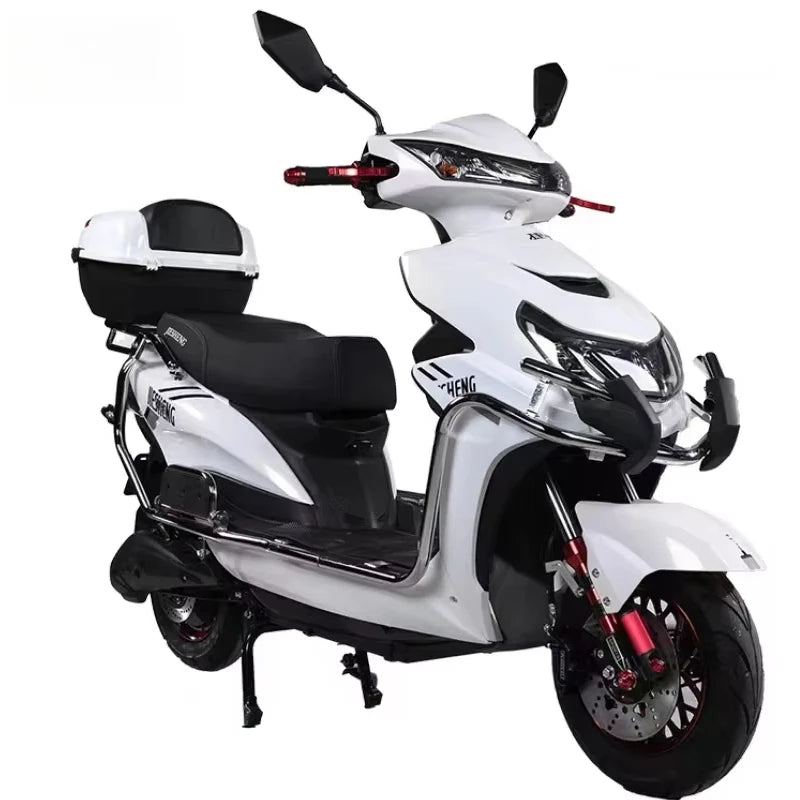1500W 72V Electric Moped Motorcycle 120KM Range Sport E-Bike For Adults 2 Wheel Electric Scooter With Disc Brakes